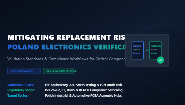 最新の企業ブログについて Mitigating Replacement Risks: Qualification Standards & Compliance Workflows in Polish Electronics