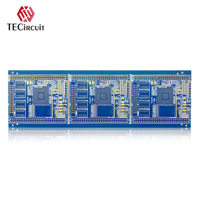 購入 6 層 FR4 高周波 PCB 板 樹脂 プラグ 穴 電圧塗装 埋め込み オンライン製造