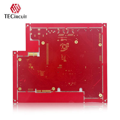 高周波回路板 RIGID PCB FR4 TG170 ゴールドフィンガー 1.6mm 厚さ 10U